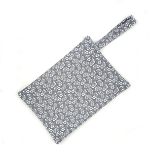 Pouch Grey Flow large 32cm x Υ 23cm - ύφασμα, καλλυντικών, ταξιδίου, μικρές, φθηνές