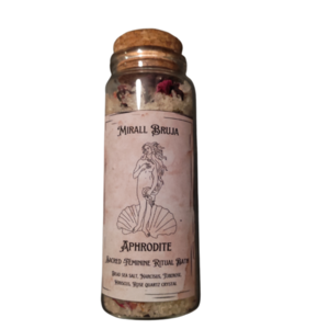 Aphrodite Bath Salts | Natural Self Care | 100g | Άλατα μπάνιου