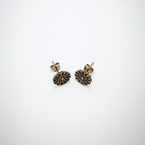 Ανεμελες Μαργαρίτες - ασήμι 925, λουλούδι, καρφωτά, μικρά, καρφάκι - 3
