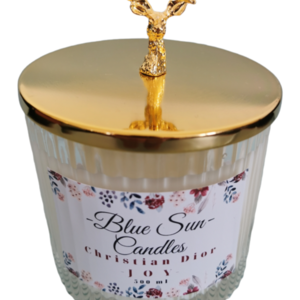 Κερί χειροποίητο 100% με άρωμα -Christian Dior JOY- 500 ml !!! - αρωματικά κεριά