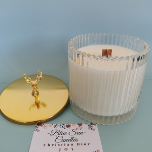 Κερί χειροποίητο 100% με άρωμα -Christian Dior JOY- 500 ml !!! - αρωματικά κεριά - 4