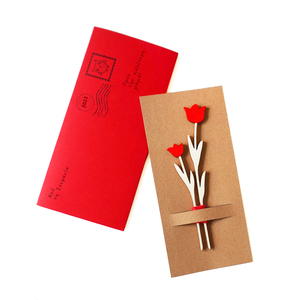 Δώρο για δασκάλα - Ξύλινο "λουλούδι" με μαγνητάκι - ύψος 18 εκ - κόκκινο - όνομα - μονόγραμμα, personalised, μαγνητάκια, μαγνητάκια ψυγείου - 2