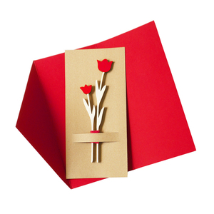 Δώρο για δασκάλα - Ξύλινο "λουλούδι" με μαγνητάκι - ύψος 18 εκ - κόκκινο - όνομα - μονόγραμμα, personalised, μαγνητάκια, μαγνητάκια ψυγείου