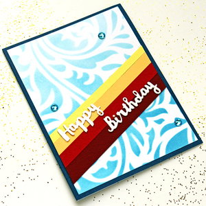 Κάρτα γενεθλίων με ζεστό "ουράνιο τόξο" - γενέθλια, birthday, κάρτα ευχών - 5