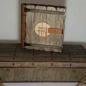 Ξύλινο κουτί για διακόσμηση βάπτισης - διακόσμηση βάπτισης, στολισμός τραπεζιού - 4