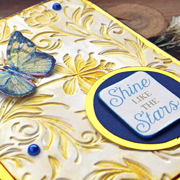 Ευχετήρια κάρτα Shine like the stars - birthday, κάρτα ευχών, γενική χρήση - 5