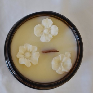 Αρωματικό Κερί Σόγιας- Περγαμόντο/ Γιασεμί/ Τριαντάφυλλο/ Musk/ Κέδρος - αρωματικά κεριά, κερί σόγιας
