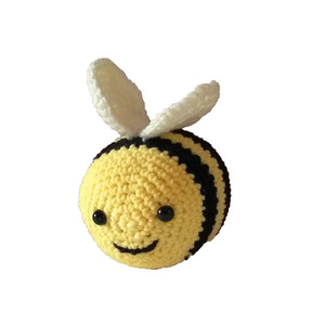 Χειροποίητο πλεκτό ζωάκι μελισσούλα - λούτρινα, amigurumi, πλεκτό ζωακι - 3
