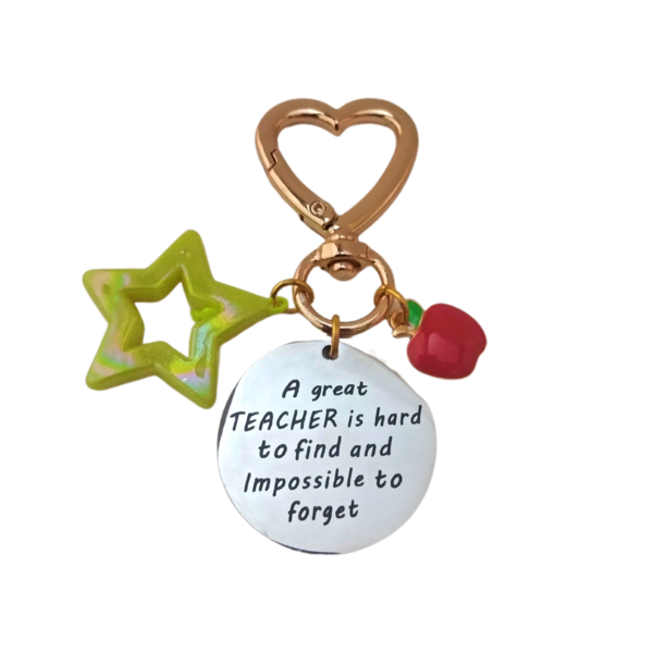 Μπρελόκ για δώρο δασκάλας/δασκάλου - δώρα για δασκάλες, μπρελοκ κλειδιών