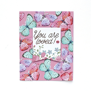 Ευχετήρια κάρτα You are loved! - γενική χρήση, γιορτή, birthday