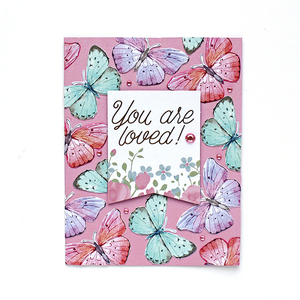 Ευχετήρια κάρτα You are loved! - γιορτή, γενική χρήση