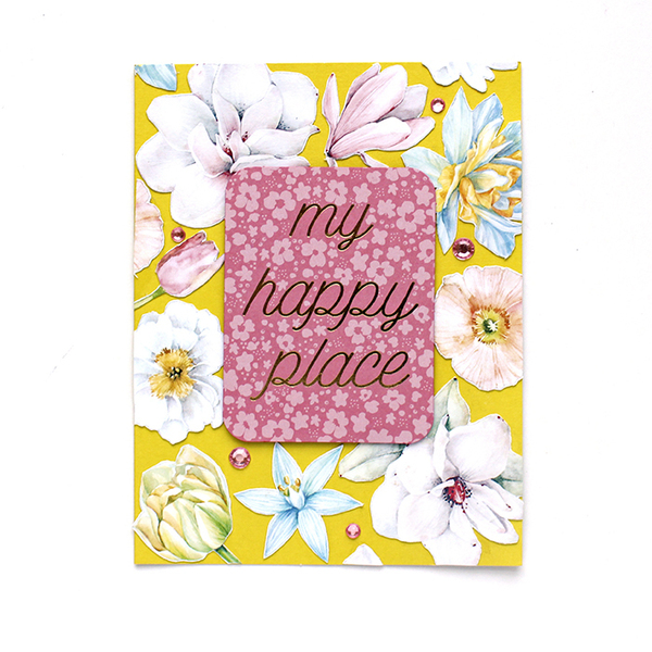 Ευχετήρια κάρτα My happy place - δώρο, γιορτή, γενική χρήση - 2