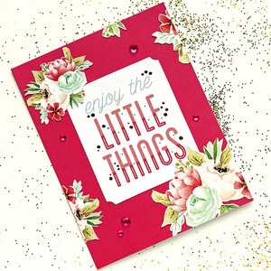 Ευχετήρια κάρτα Enjoy the little things - birthday, γιορτή, γενική χρήση - 2