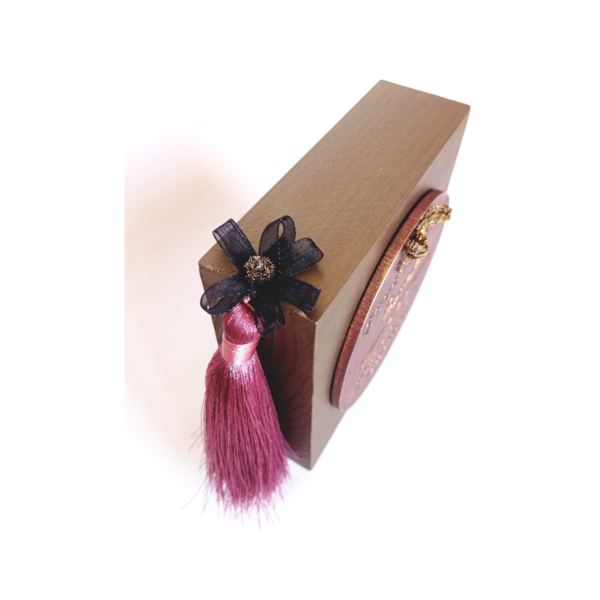 Επιτραπέζιο ξύλινο διακοσμητικό δώρο για δασκάλα με ανάγλυφο μήνυμα 12*12*4 - ξύλο, δώρο, διακοσμητικά - 3