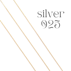 Αλυσίδα & κούμπωμα από ασήμι 925 - UPGRADE A NECKLACE - ασήμι, αλυσίδες, επιχρυσωμένα, ασήμι 925