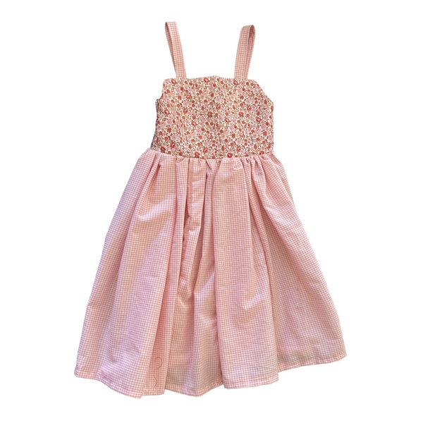 3 ετων Ροζ φόρεμα με λουλουδια - κορίτσι, παιδικά ρούχα