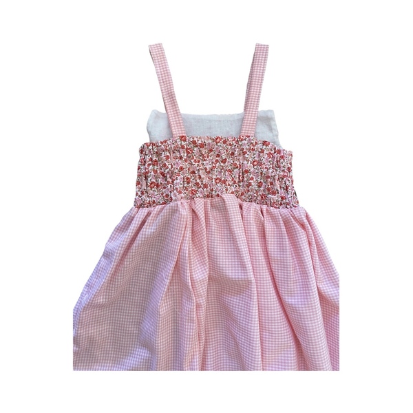 3 ετων Ροζ φόρεμα με λουλουδια - κορίτσι, παιδικά ρούχα - 3