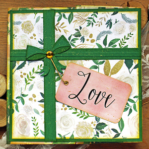 Ευχετήρια μεγάλη κάρτα Love - χαρτί, γάμος, επέτειος, αγ. βαλεντίνου, ευχετήριες κάρτες - 2