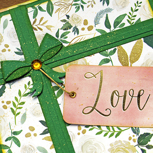 Ευχετήρια μεγάλη κάρτα Love - χαρτί, γάμος, επέτειος, αγ. βαλεντίνου, ευχετήριες κάρτες - 3