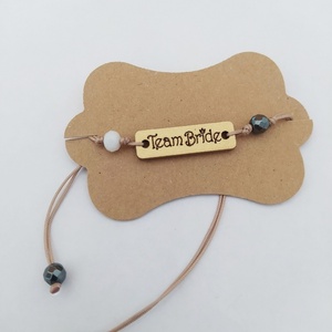 Bride, team bride bracelet με περλα και αιματιτη - 2