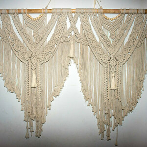 Large macrame wall hanging Πλάτος 1,60 - μακραμέ