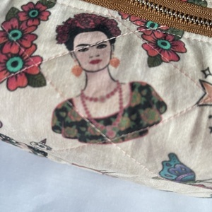 Νεσεσέρ Frida kahlo - ύφασμα, αδιάβροχο, τσαντάκια, καλλυντικών, ταξιδίου - 4