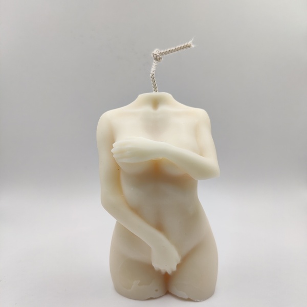 Διακοσμητικό κερί Female Body -75g - αρωματικά κεριά, body candle - 2