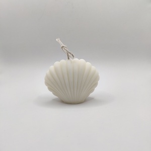 Διακοσμητικό κερί Κοχύλι/Seashell - 40g - αρωματικά κεριά, soy candles, vegan κεριά - 2