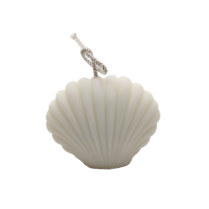 Διακοσμητικό κερί Κοχύλι/Seashell - 40g - αρωματικά κεριά, soy candles, vegan κεριά