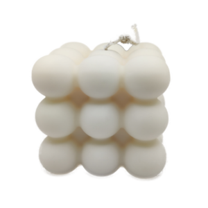 Διακοσμητικό κερί Bubble Candle - 150g - αρωματικά κεριά, soy candles, vegan κεριά