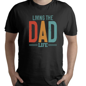 Ανδρικό T-shirt "Dad Life" - μπαμπάς, δώρα για τον μπαμπά, γιορτή του πατέρα