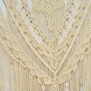 Large macrame wall hanging 1 m × 1 50 - μακραμέ - 3