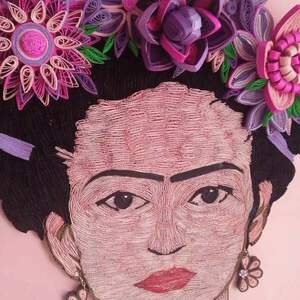 Frida Carlo - πίνακες & κάδρα, πίνακες ζωγραφικής - 2