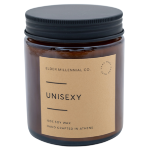 Κερί σόγιας με άρωμα UNISEXY - χειροποίητα, αρωματικά κεριά, φυτικό κερί