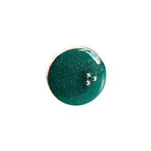 Δαχτυλίδι σε ασημί βάση με υγρό γυαλί πράσινο μικρό - ημιπολύτιμες πέτρες, γυαλί, επάργυρα, μεγάλα, αυξομειούμενα - 2