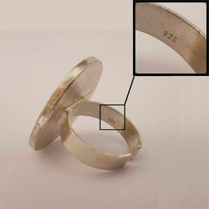 Ασημένιο δαχτυλίδι Μοντιλιάνι "Γυναίκα Με Μαύρη Γραβάτα". Χειροποίητο καλλιτεχνικό δαχτυλίδι. - ασήμι, αυξομειούμενα - 4