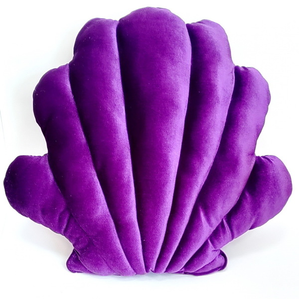 "Colourful Seashell" χειροποίητο μαξιλάρι κοχύλι - κοχύλι, μαξιλάρια