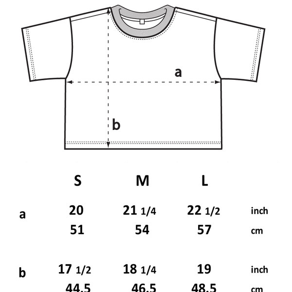 "Καλοκαιρινή Ραστώνη" handprinted crop top loose fit - t-shirt - 4
