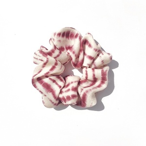 Χειροποίητο scrunchie με εφέ tie-dye - λαστιχάκια μαλλιών, ύφασμα