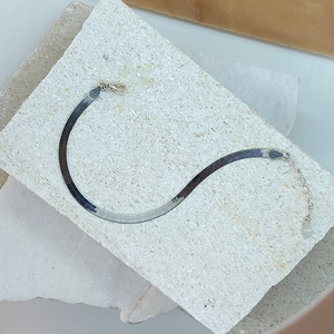 Ασημένια αλυσίδα Φίδι - Snack Chain Bracelet - αλυσίδες, ασήμι 925, χεριού, αυξομειούμενα - 3