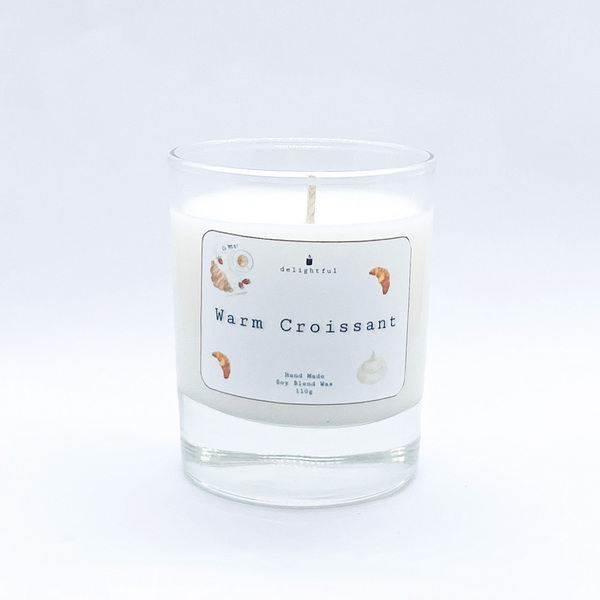 Warm Croissant Αρωματικό Κερί 110g - αρωματικά κεριά