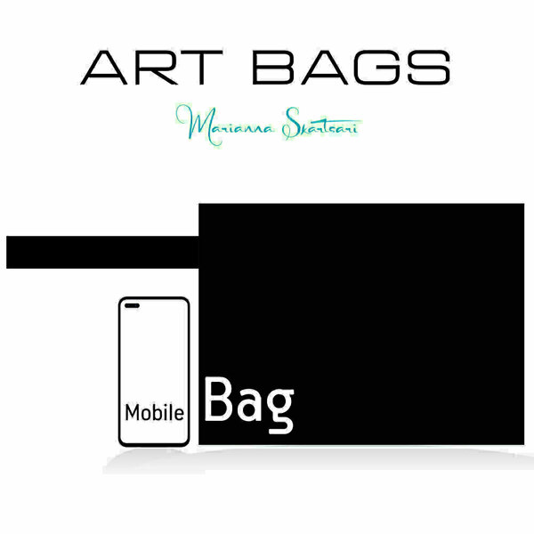 Τσάντα φάκελος χειρός από ύφασμα με εκτύπωση prints flat handbag 31X23 εκ "NAFPLIO" - ύφασμα, φάκελοι, μεγάλες, all day, χειρός - 5
