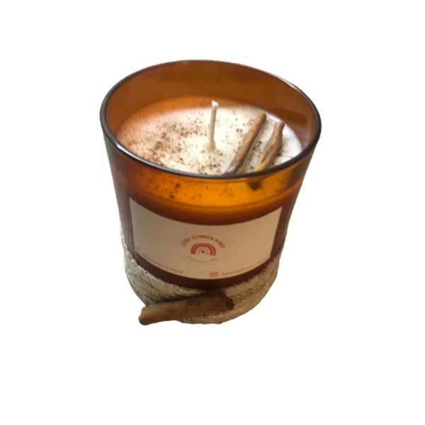 Φυτικό Αρωματικό Κερί Σόγιας – cinnamon - αρωματικά κεριά
