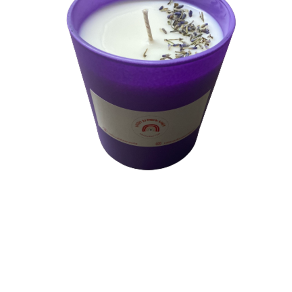 Φυτικό Αρωματικό Κερί Σόγιας – lavender - αρωματικά κεριά
