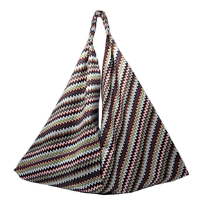 Τσάντα ώμου Origami Khaki, 65x72εκ, χακί-καφέ - ύφασμα, ώμου, μεγάλες, all day, πάνινες τσάντες
