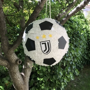 Πινιάτα ποδοσφαιρική μπάλα- διάμετρος 33 εκ. - αγόρι, πάρτυ, πινιάτες, ποδόσφαιρο - 2