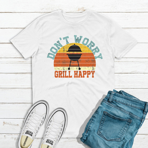 Ανδρικό T-shirt "Grill Master" - μπαμπάς, δώρα για τον μπαμπά, γιορτή του πατέρα - 2