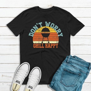 Ανδρικό T-shirt "Grill Master" - μπαμπάς, δώρα για τον μπαμπά, γιορτή του πατέρα - 4