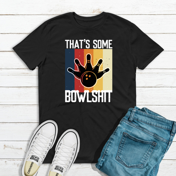 Ανδρικό T-shirt "Bowling Shirt" - δώρα για τον μπαμπά, γιορτή του πατέρα - 3