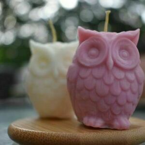 Owl – Διακοσμητικό Φυτικό Κερί 40gr - vintage, σπίτι, αρωματικά κεριά, διακοσμητικά - 3